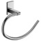 Round Polished Chrome Towel Ring